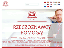 Tablet Screenshot of motoexpert.com.pl